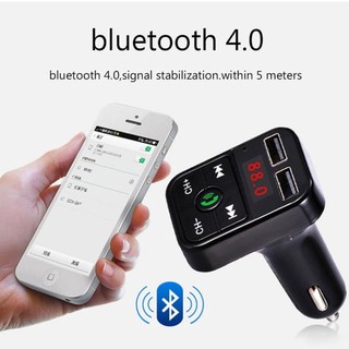 Car Handsfree Wireless Bluetooth Kit FM Transmitter LCD Car MP3 Player USB Charger FM ModulatorB2 B3