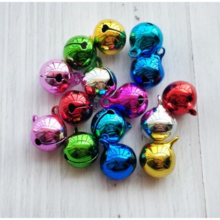 Vacuum plating small bell DIY metal one line Copper Bell Christmas decoration color bell