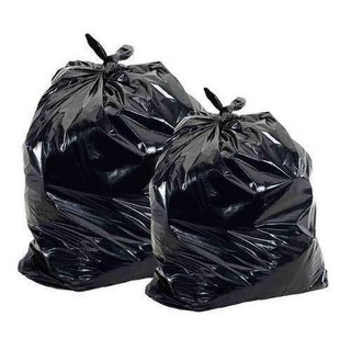 Disposable Black Garbage Trash Bag Small Medium Large XL