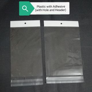 Plastic with Adhesive / Resealable Plastic (with Hole and Header) (1)