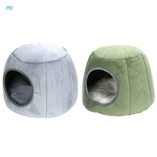 ✒PRI* Guinea Pigs Sleeping Bed Hamster Hedgehog Winter Nest Small Pet Warm Cage Cave Bed House Fleec