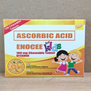 ENOCEE for kids (Ascorbic Acid) 100 Chewable Tablets