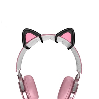 QUU Cute Pink Headphones Accessories Cat Ear Suitable for Headphone Kids Adults (3)