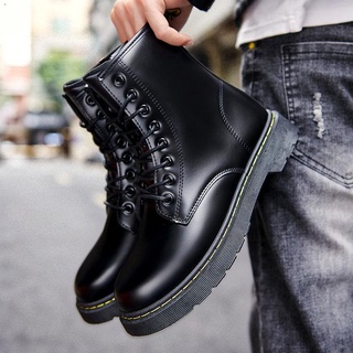 Autumn Martin boots men s high tide British style Korean style trend wild men s boots casual leather