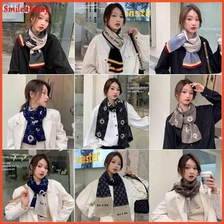 Factory Wholesale Price 2021New Autumn and Winter Bear Pattern Wool Scarf Student Korean Style Versa