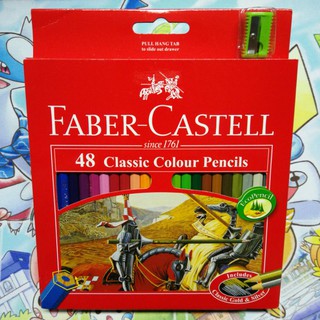 Faber-Castell 48 36 24 12 Faber Castell Long Classic Color Colour Pencils