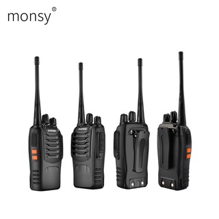 Monsy Walkie Talkie BF888S UHF FM Transceiver Walkie Talkie Two-Way Interphone Radio Set (1)