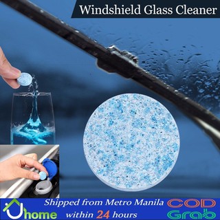 【SOYACAR】Car Windshield Glass Cleaner Window Cleaning Compact Pills Tablets Glass Water Solid Wiper