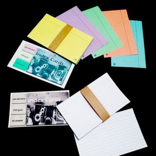 Index Card - Multi Colored (S/M) 50s