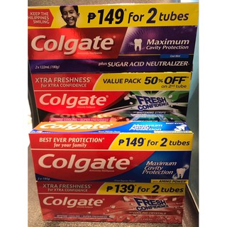 Colgate Toothpaste Maximum Cavity protection 2’s