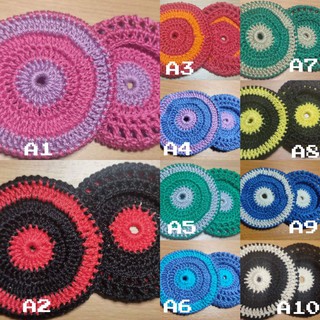 READY-MADE Crocheted Earpads for BPO Headset/s