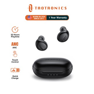 Taotronics TT-BH094 True Wireless Earbuds, TaoTronics Hybrid Active Noise Cancelling TWS Headphones,