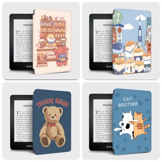 [FoxBridge] Cute Kindle Smart Cover Paperwhite 4/3/2/1 Magnetic Case Amazon E-reader 2019 10th/2016 8th Generation Protective Shell
