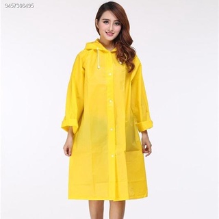 [300G thickening] non-disposable raincoat transparent couple raincoat travel men and women raincoat