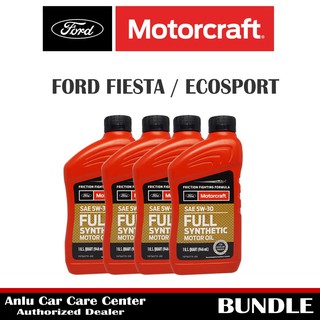Motorcraft Fully Synthetic SAE 5W-30 Bundle Package 4L For FORD FIESTA / ECOSPORT / FOCUS (3)