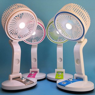 Multifunction Rechargeable Fan With Led Light Anti-Heat