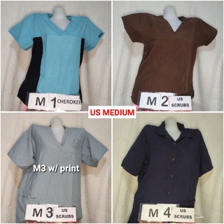 CLEARANCE SALE:US MEDIUM SCRUB SUIT TOPS Only