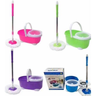 CLEANING MOPSPIN MOP❅360 Easy Magic Floor Spin Mop Microfiber Rotating Head