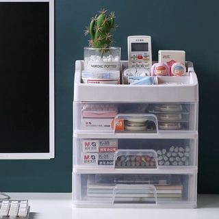 ❈✢▤Desktop drawer storage box storage box multi-layer storage box student desk stationery desk stora