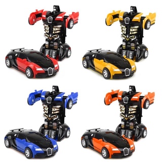 Robot toy✴【macg】Children Transformers Boy Toy Transformers Car Robot Police Car #BK