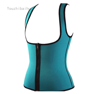 Youzhibaihu Women Sweat Enhancing Waist Training Corset Waist Trainer Sauna Suit Hot Shaper Sport Vest