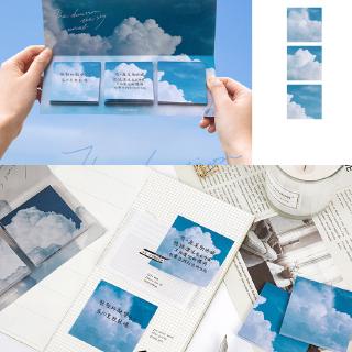 Annami 60 Sheets Sticky Notes Instagram Forest Starry Sky Sticky Memo Leave Message Memo DIY Diary (4)