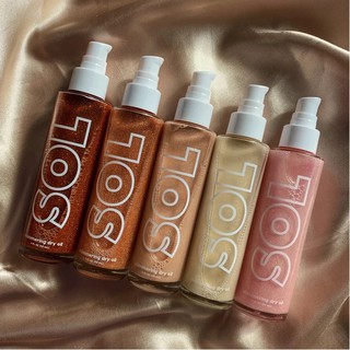 SOL BODY SHIMMERING DRY OIL COLLECTION BY COLOURPOP