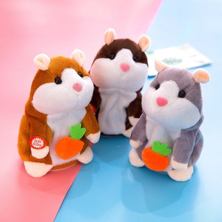 LAA-Cute Talking Hamster Mouse Pet Plush Toy (1)