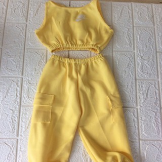 Crop Top Cargo Terno for Kids (1-3yrs old) (6)