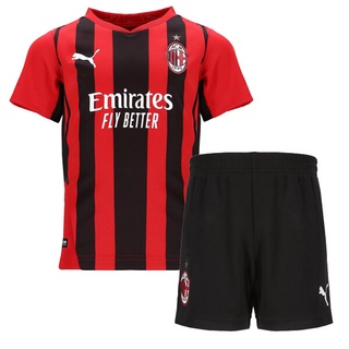 Milan Home Soccer Jersey Kids / Kids 2021-2022 Import Grade Ori