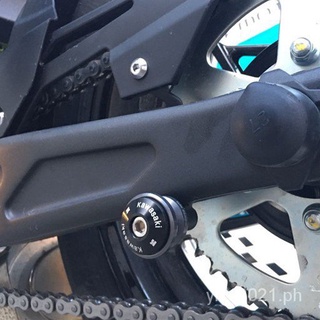 For Kawasaki Z900 Z650 NINJA650 Z400 Motorcycle Accessories CNC Aluminum Swingarm Spools Slider Stand Screw Swingarms Spool (4)