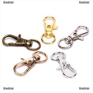 Aredstar☪10pc Swivel Clips Snap Lobster Clasp Hook Key Ring Hooks DIY Jewelry Findings