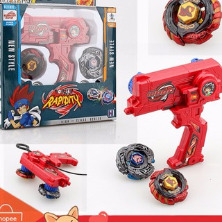 Beyblade Launcher Metal Fusion Rotate Rapidity Fight Masters Assembly Alloy Rapidity Toy (1)