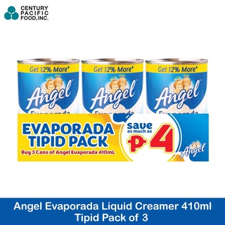 Angel Evaporada Evaporated Liquid Creamer 410ml Tipid Pack (1)