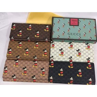 Mickey Trifold Long Wallet