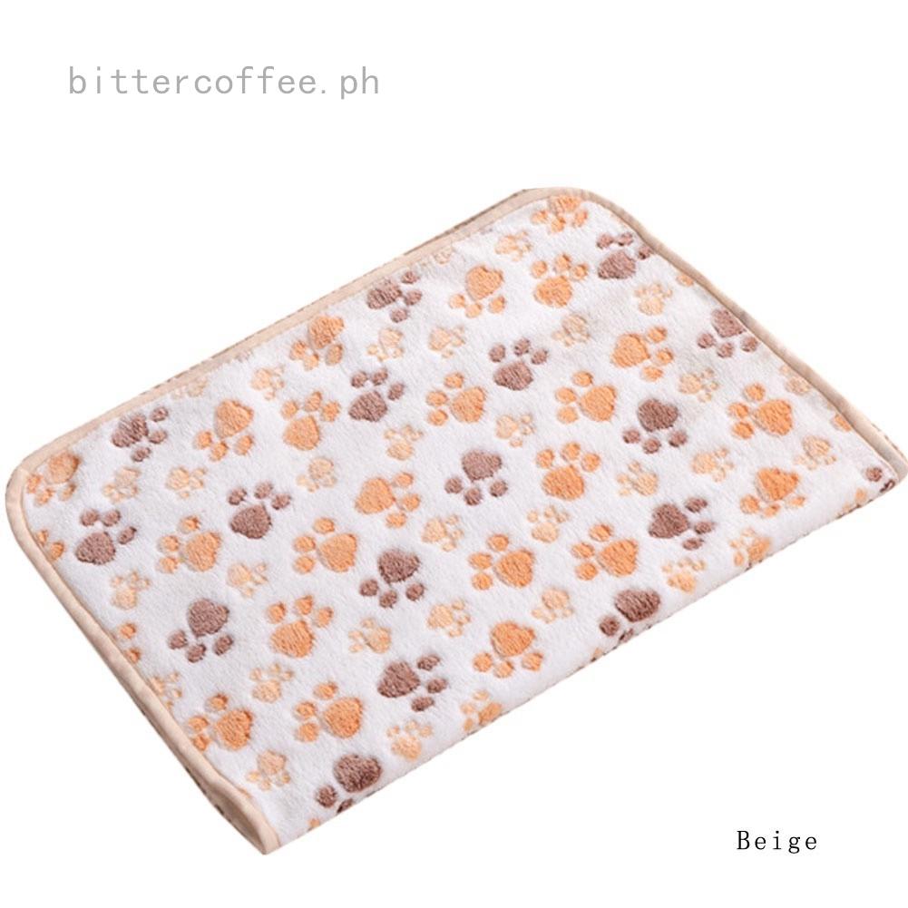Pet Dog Blanket Factory Super Soft Warm Blanket Coral Fleece Blanket Kennel Mats Cats and Dogs
