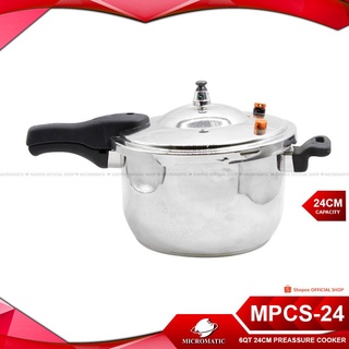 Kitchen Appliances❖㍿MICROMATIC MPCS-24 6qt 24cm Pressure Cooker