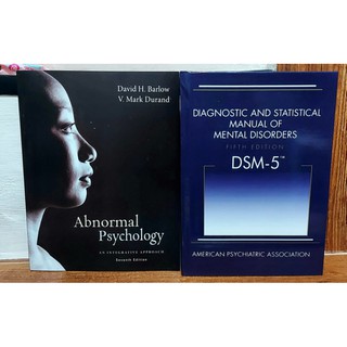 DSM5 / ABNORMAL PSYCHOLOGY 7TH ED (BARLOW)
