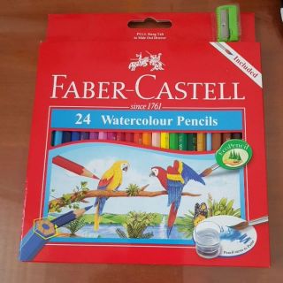 Faber-Castell Watercolour Pencils 24 Colors Long (1)