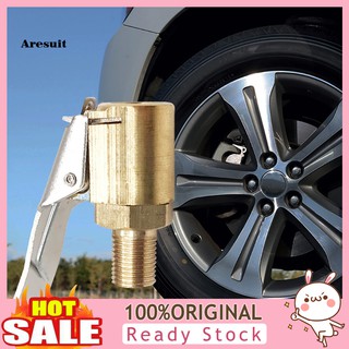 ARE.qcwx_Car Truck Tyre Tire Inflator Valve Air Pump Clip Nozzle Metal Adapter Connector