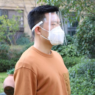 Transparent Anti Droplet Dust-proof Protect Full Face Covering Anti Virus Visor Shield (3)
