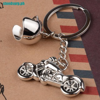 【steedsurp】Motor Figure key chain Metal Car Key Ring Key Holder Gift Personalized Chains