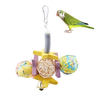 Pet Foraging Bird Toy Parrot Cage Chew Wire Drawing Toy