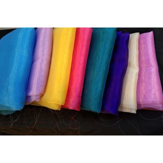 FROSTED ORGANZA 60” Fabric (1st Color Chart)