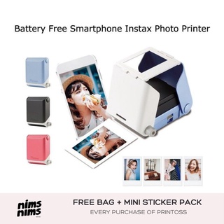 Printoss (Kiipix) Instax Film Polaroid Smartphone Photo Printer