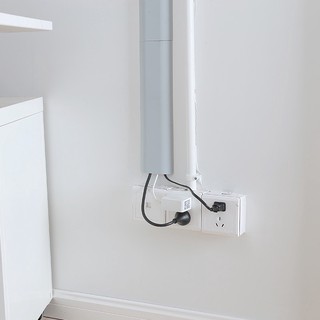 Network Cable Storage Tube Computer Cable Clamps Wall Wire Storage Holder USB Cable Organizer