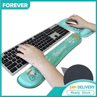 [Set] mouse wrist pad keyboard pad with Wrist Rest Ergonomic Cute Mouse Mat Wrist Gaming Support Lightweight Non-Slip Wrist men and women mouse wrist pad keyboard pad