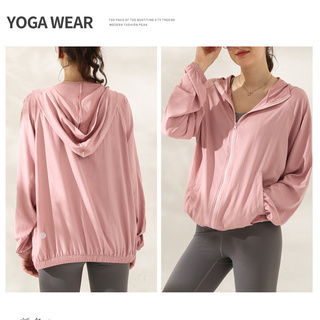 5 color women's lululemon yoga DF jackets coats gym sports zipper coats wt085 (7)