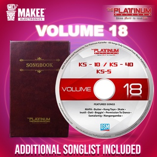 Platinum KS-5/KS10/KS40/K-BOX 2 CD Songbook Volume 18