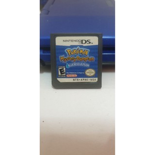 Pokemon Blue Mystery Dunegon Rescue Team (Ds game)